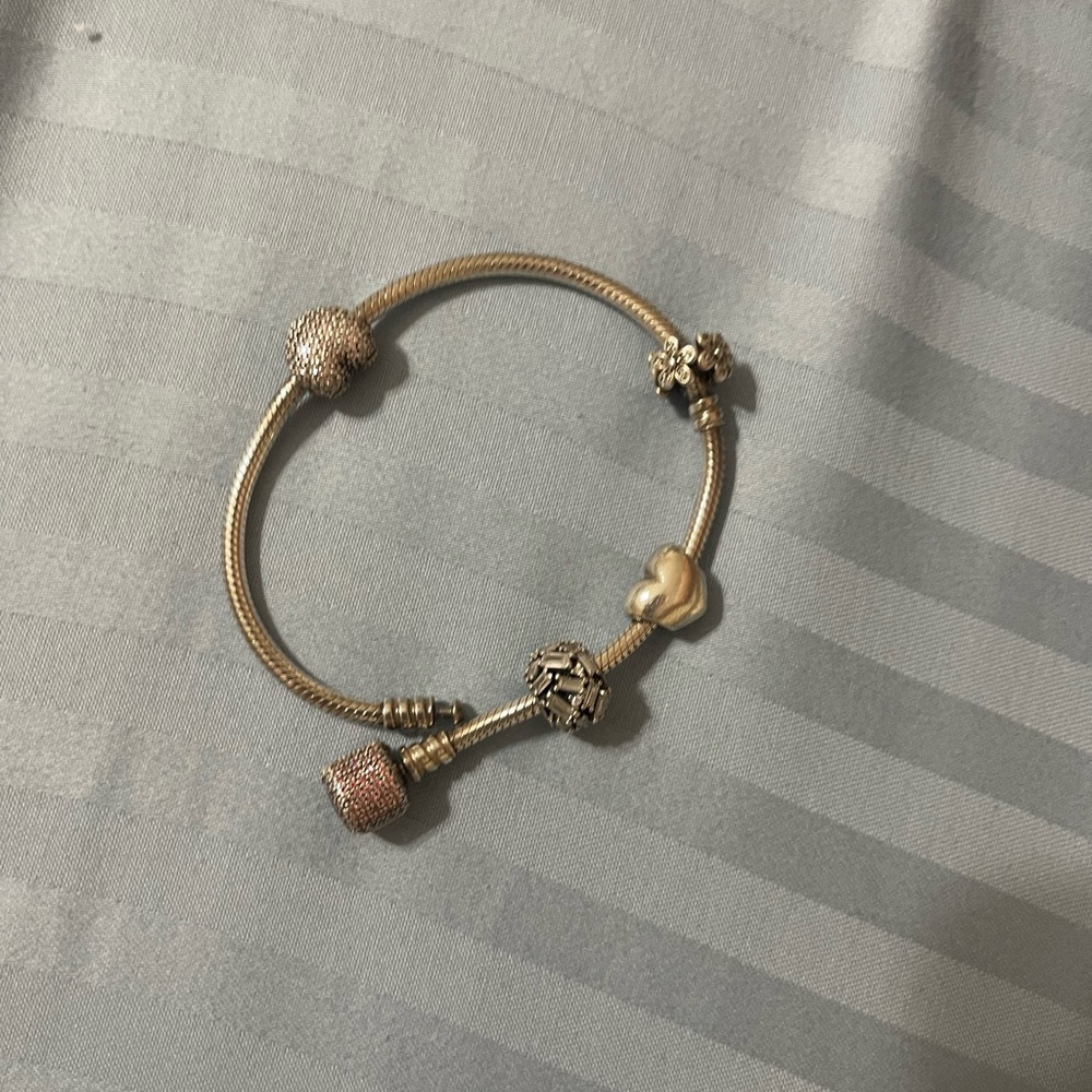 Pandora bracelet, like new.